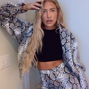 LPA snakeskin jacket